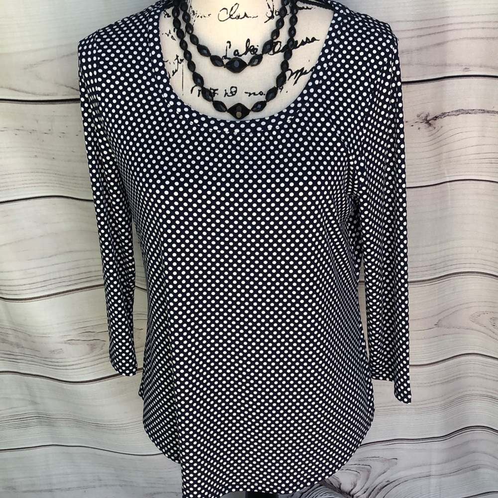 Chico’s polka dot top🌴NWT